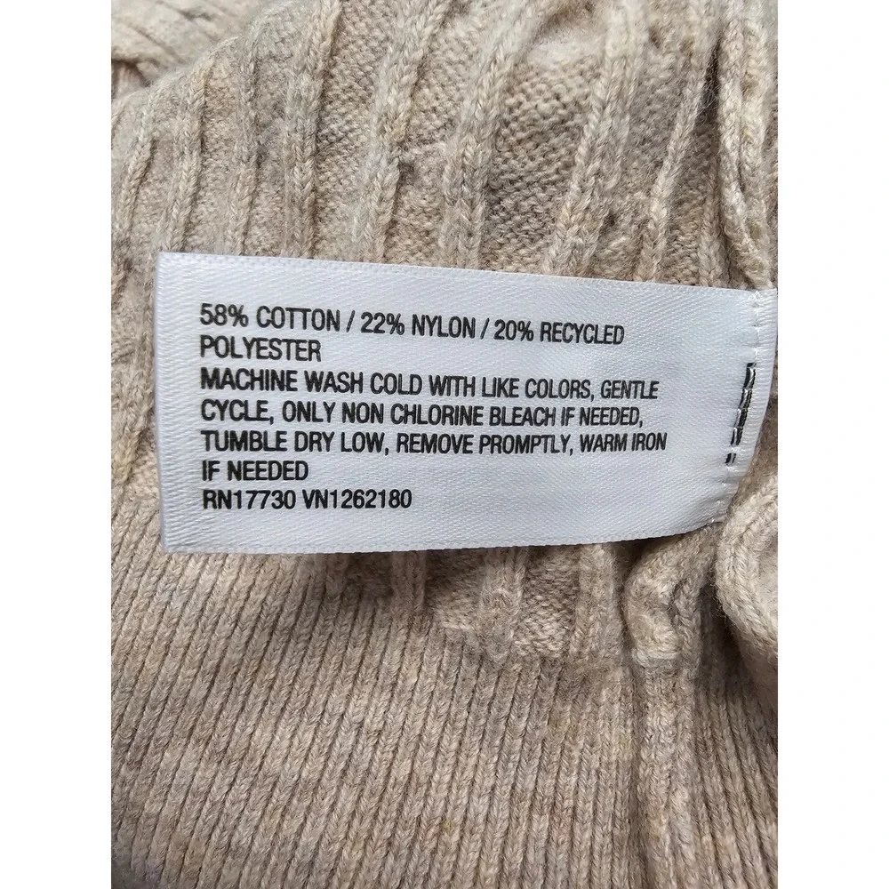 Goodfellow & Co Mens Pullover Sweater Oatmeal Cotton Blend‎ Casual Size XXL
